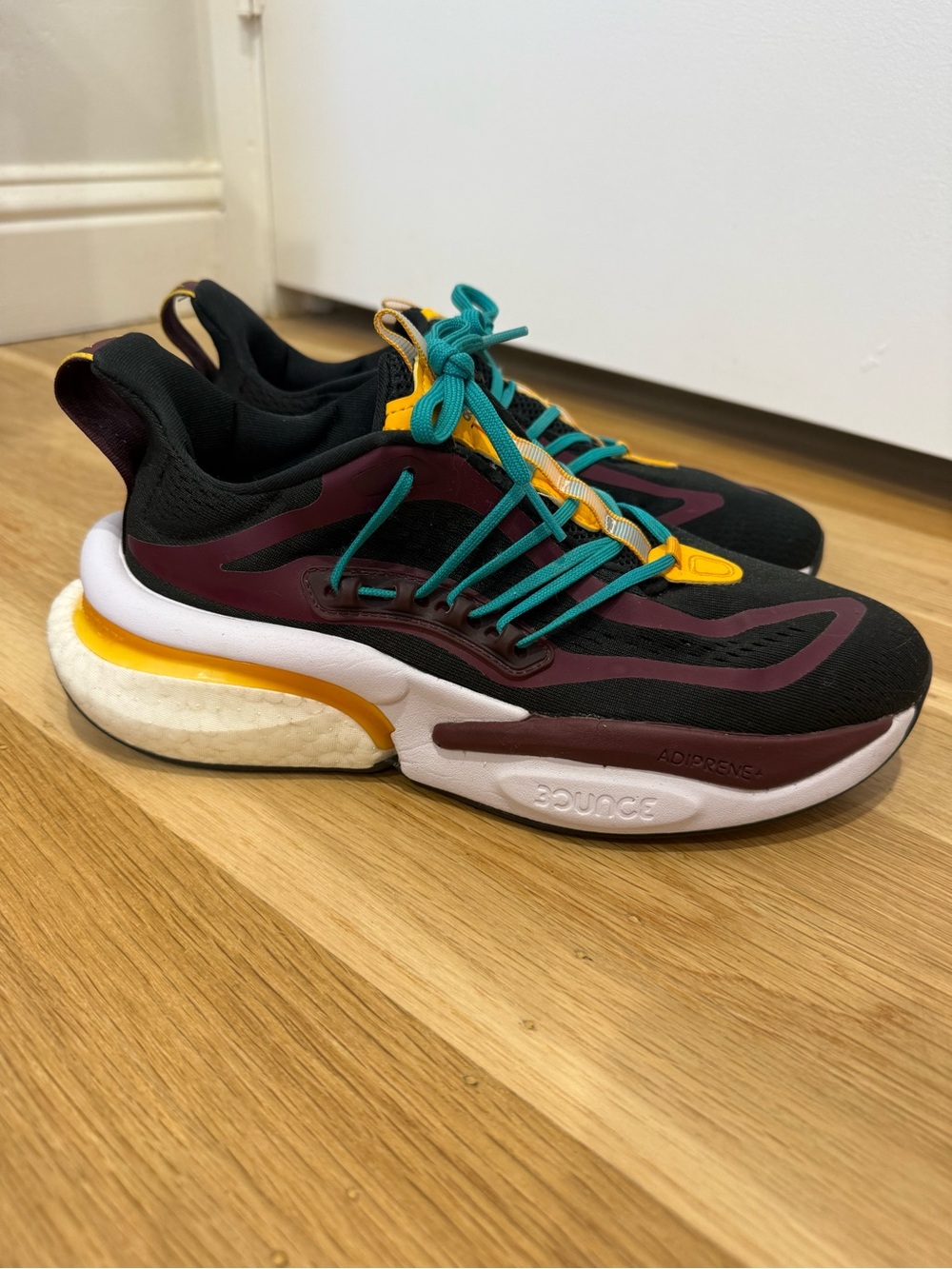 Adidas Arizona State Sun Devils Alphaboost Sneakers Mens 7